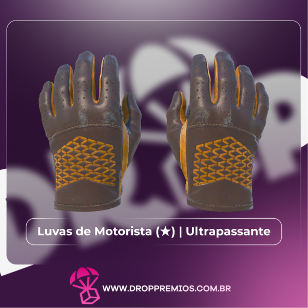 0327 PRÊMIO - Luvas de Motorista (★) | Ultrapassante (Testada em Campo)